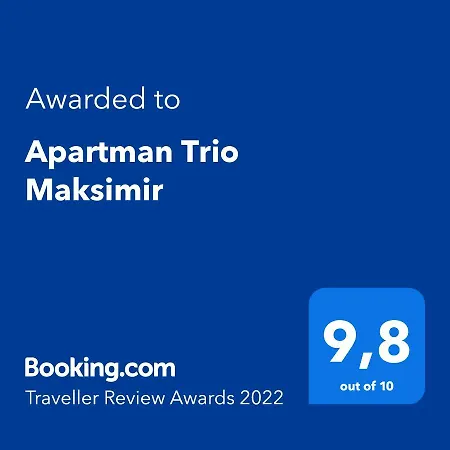Apartman Trio Maksimir Zagreb Exterior photo